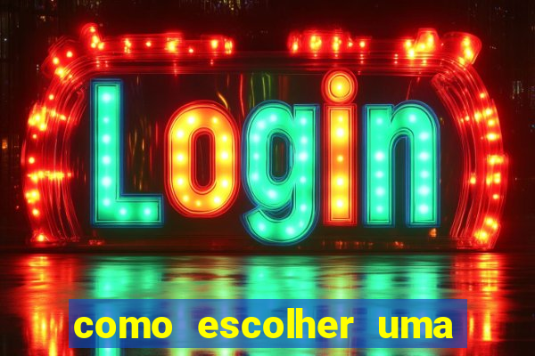 como escolher uma boa cartela de bingo